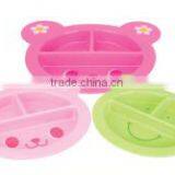 Lovely Bear Plastic Dishes for Kids