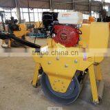Popular Selling 325KG Walk Behind Road Roller RS600 Single Drum Steel Roller thumbnail-1