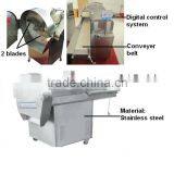 Trade Assurance CE SS CHD80 Hot Sale Automatic Digtial Leaf Vegetable Spinach Cutting Machine Leafy Vegetable Cutter thumbnail-2