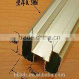 OEM Shower Sliding Door Profile Bathroom Partition Aluminium Profile From China Factory Manufacturer thumbnail-1