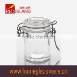 60ml Clear Glass Storage Jar With Clip Top thumbnail-5