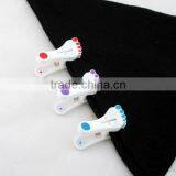 12PCS Plastic Foot Sharp Mini Clothespin thumbnail-2