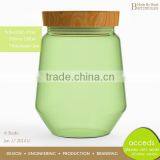 Colored New Design Airtight Bee Honey Glass Jar