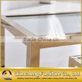 High Quality Furniture European Style Classical Stainless Steel tv Stand Dinning Room Set thumbnail-3