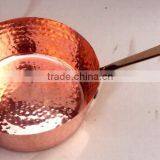 MASTER CHEF'S HAMMERED FINISH 100% PURE COPPER FRYING PAN KITCHEN APPLIANCE thumbnail-2