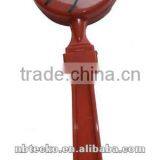 Plastic Noisy Basket Ball Shape Hand Clapper for Sports thumbnail-1