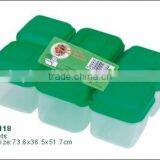 5pcs Mini Combine Plastic Food Containers and Meal Prep Container thumbnail-1
