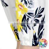 Boutique Children Clothes Jumpsuit Cheap Ruffle Neck One Piece Baby Girl Romper thumbnail-5