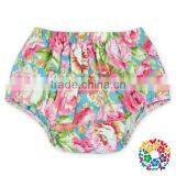 Newborn Baby Clothes Cute Flower Patterns Childrens Underwear Cotton Baby Diaper Cover Bloomers thumbnail-5