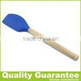 High Quality Wooden Baking Utensil Set Silicone Kitchen Utensil Set thumbnail-5