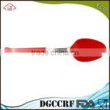 NBRSC Heat Resistant Stainless Steel Kitchen Utensil Premium Silicone Cooking Utensils Scoop Ladle Spoon thumbnail-4