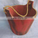 Ice Cream Maker Wood Bucket Solid Bucket thumbnail-2