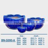 GLAZED CERAMIC OUTDOOR POT BN-G090 thumbnail-1