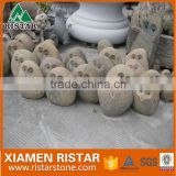 natural stone owls carvings , stone animal carving