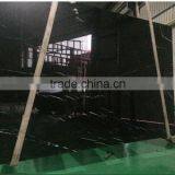 Polished Black Marquina Marble Tile thumbnail-3