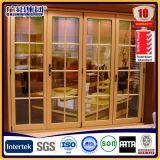 Double Panels Aluminium Glass Window Villa Interior Bedroom Air Insulation