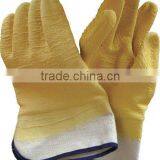 SUNNYHOPE Safety Liner Latex Coated Safety Cuff Work Gloves thumbnail-2