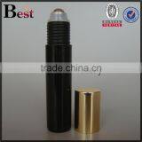 Cosmetic Packaging High Quality 10 ml Roll on Bottle Perfume Black Glass Roll on Bottle Essential Oil Best Sellers Cost Price thumbnail-2