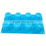 8 Round Silicone Cake Baking Mold Biscuit Chocolate DIY Mold thumbnail-3