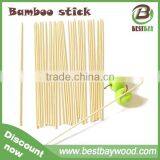 15 Inch Bbq Wholesale Food Bamboo Skewer Round Bamboo Sticks thumbnail-6