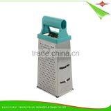 ZY-N5032 Hot Sale 4 Side Plastic Handle Stainless Steel Kitchen Tool Multi Grater thumbnail-2