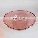 Colour Transparent Plastic Fruit Bowl thumbnail-4