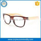 Bulk Wholesale Fancy Half Frame Eyeglasses With White Lenses thumbnail-1