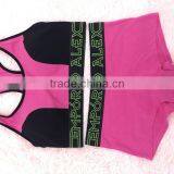 Rose Red Seamless Sports Bra Set/fashion Sports Bra and Panty Set thumbnail-1