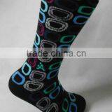 Make Your Own Happy Wholesale Custom Girl Tube Socks thumbnail-2