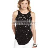 Tank Top in Bulk Basic Ribbed Camisole Tops 100% Cotton thumbnail-3