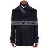New Season Wool Fabric Double-Breasted Men Coat thumbnail-1