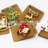 Handmade Christmas Brooch for Holiday Gifts Various Charms Decorative Breastpins thumbnail-6