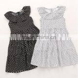 Wholesale Baby Clothes Boutique Design Kids Polka Dot Dress Cotton Girl Party Wear Dresses thumbnail-3