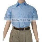 Elegant Short Sleeve Navy Shirts Wholesale Middle School Uniform thumbnail-2