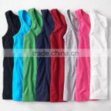 Custom Screen Print 95% Cotton 5% Spandex Fancy Tank Tops thumbnail-3