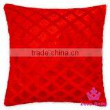 Wholesale Cheap Soft And Comfortable Feel Plain Yellow Mesh Sofa Plush Pillow Case Cover thumbnail-5