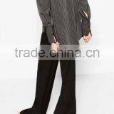 Runwaylover EY2377B New Style 2017 Ladies Fashion Loose Stripe Blouse thumbnail-3