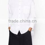 Runwaylover EY2345B Ladies Stand Collar Fashion Pure Color Blouse thumbnail-1