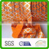 Good Stretch Fold Over Silver Foil Print Elastic thumbnail-1