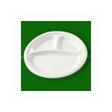 10 Inch Rounded Paper Plate,biodegradable Tableware thumbnail-1