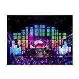Full Color Electronic Led Curtain Display With 1024 Pixels / m2 Density P10