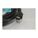 1394A Cable Latch Type 6pin IEEE400 Machine Vision Cables for Industrial Firewire Camera