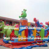 Cheap Price PVC Outdoor Inflatable Game Equipments,Giant Kids Dinosaur Inflatable Bouncer For Sale thumbnail-2