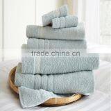 6-Piece 100% Egyptian Embroidered LaBoheme Towel Set thumbnail-3