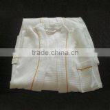 Wholesales Hotel White Cotton Waffle Bathrobe thumbnail-1