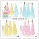 Wholesale Baby Face and Hand Towel Plain Handkerchiefs Colored Washcloth thumbnail-2