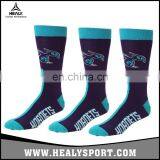 Charlotte Univerisity Big Top Basketball Team Blue Mismatch Tall Socks thumbnail-1