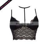 Lady New Fasihonable Black Lace Bralette Bras thumbnail-4