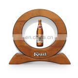 Customized Acrylic Magnetic Levitation / Floating Wine Bottle Display Stand