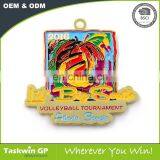 2017 Hot Sales Die Cast Gold/silver/bronze Sports Award Volleyball Medal thumbnail-1